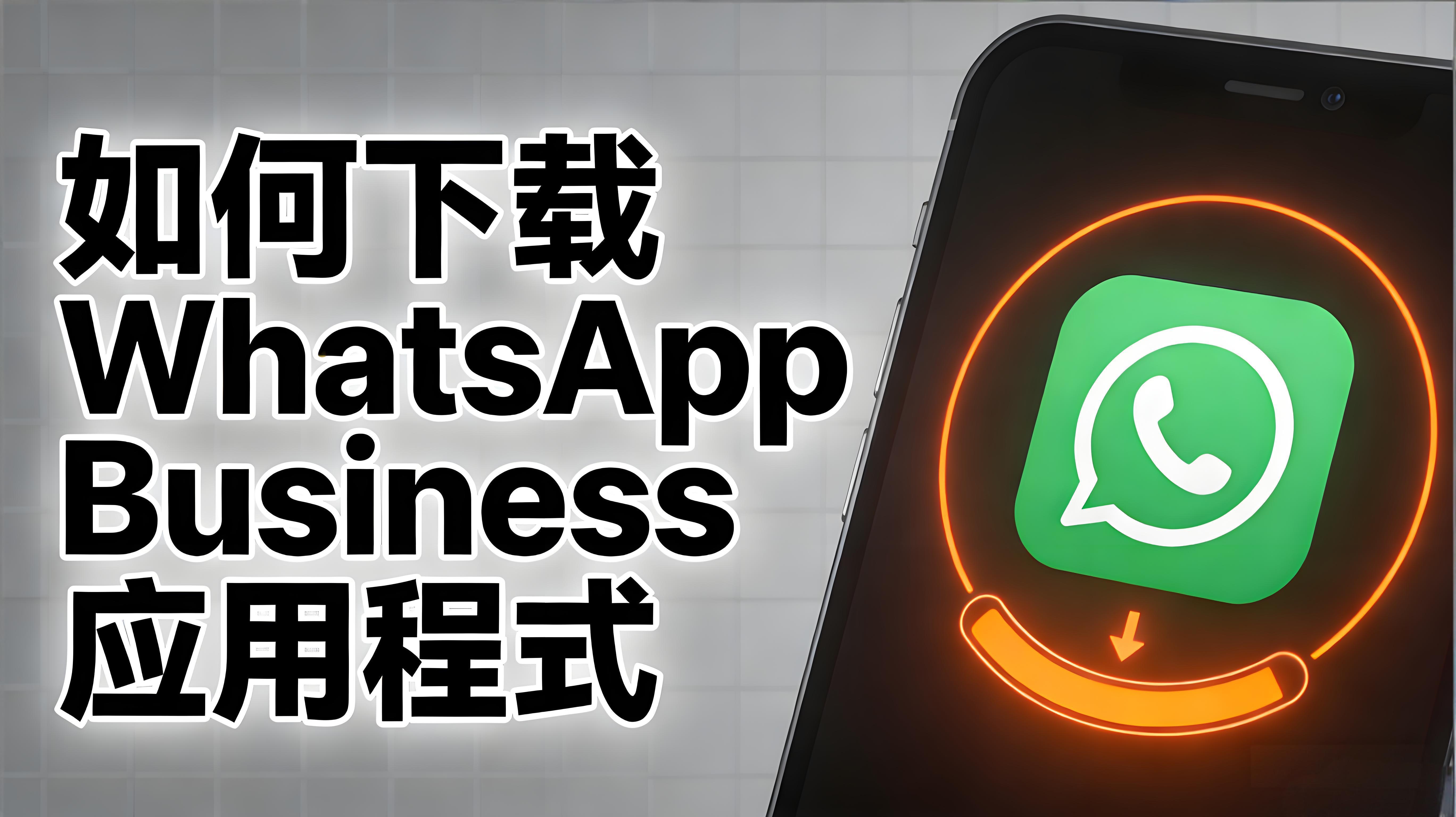 WhatsApp企业版怎么下载？