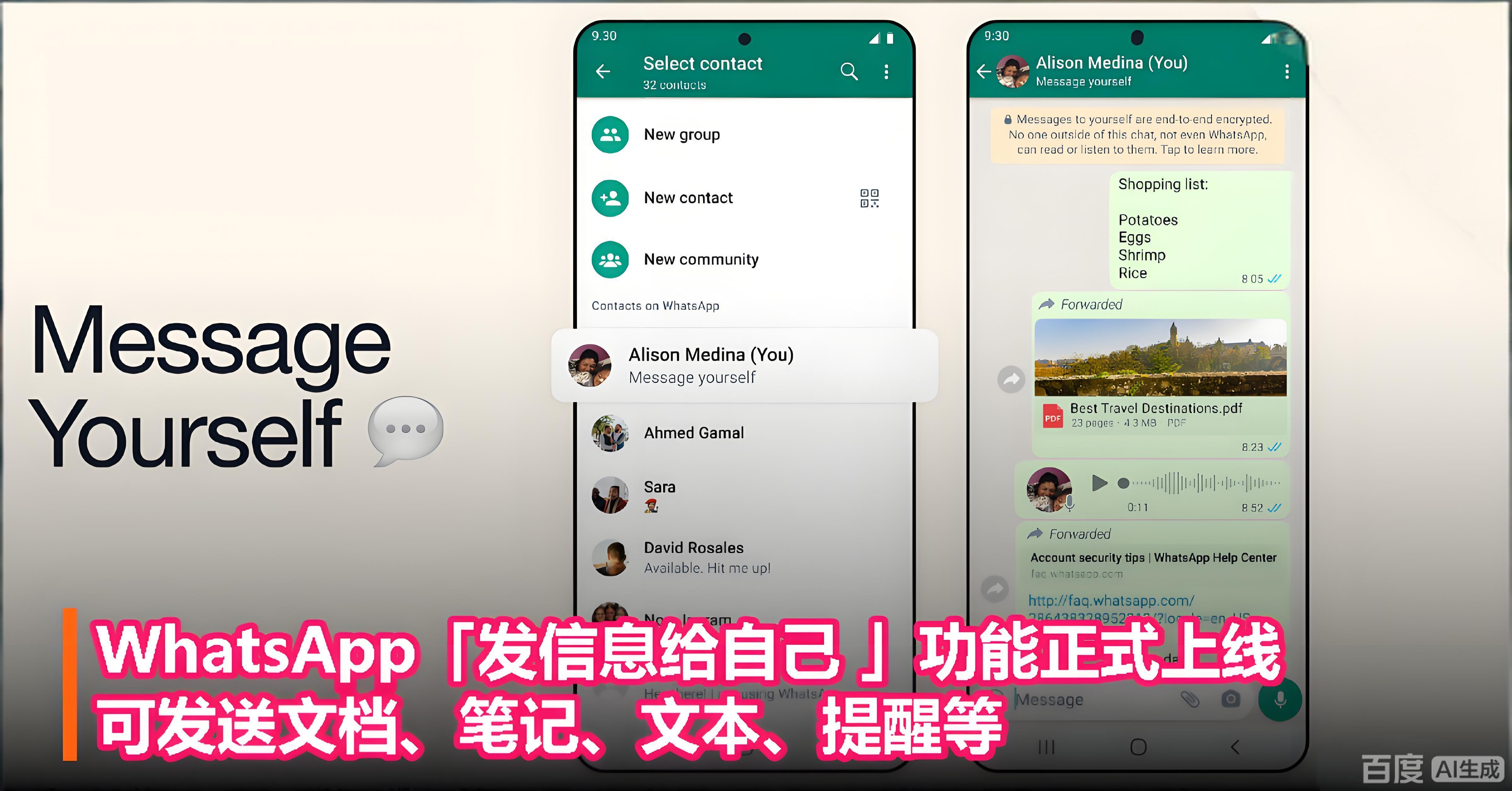 WhatsApp如何查看已发文件？